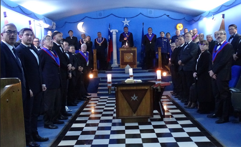 Homenaje masónico a bomberos voluntarios en Talcahuano refuerza lazos fraternales
