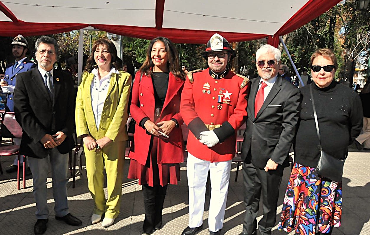 Masonería de Aconcagua participó en ceremonias del 174° aniversario de Bomberos de Chile