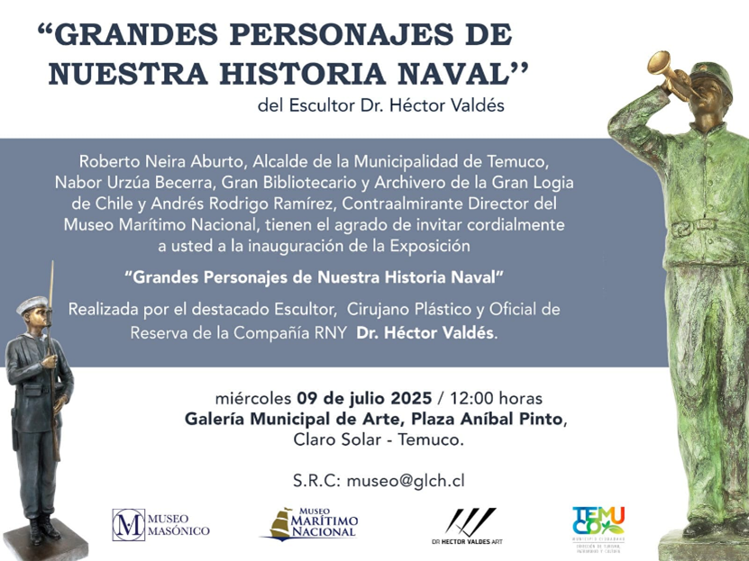 Exposición "Grandes Personajes de Nuestra Historia Naval"