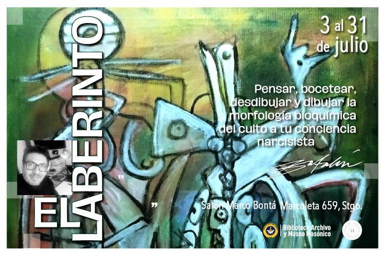 Exposición “Laberinto” del artista Cristián Avendaño Catalán