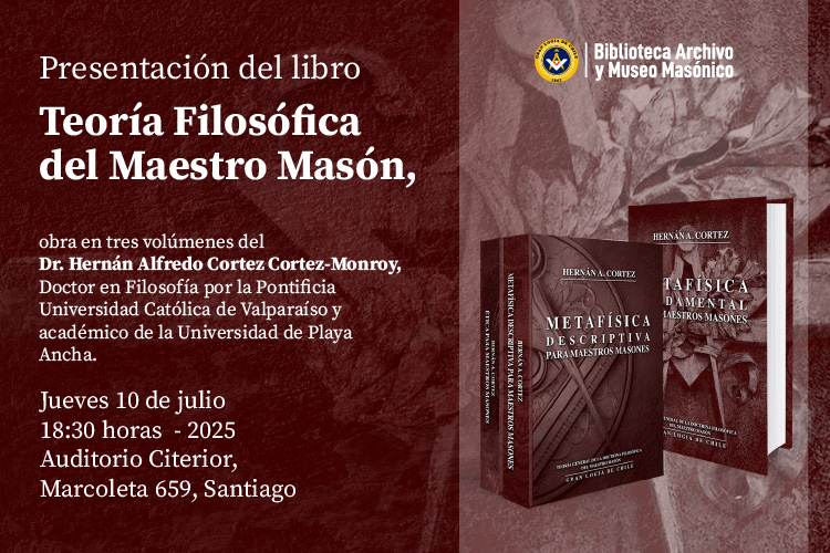 Presentación del libro Teoría Filosófica del Maestro Masón