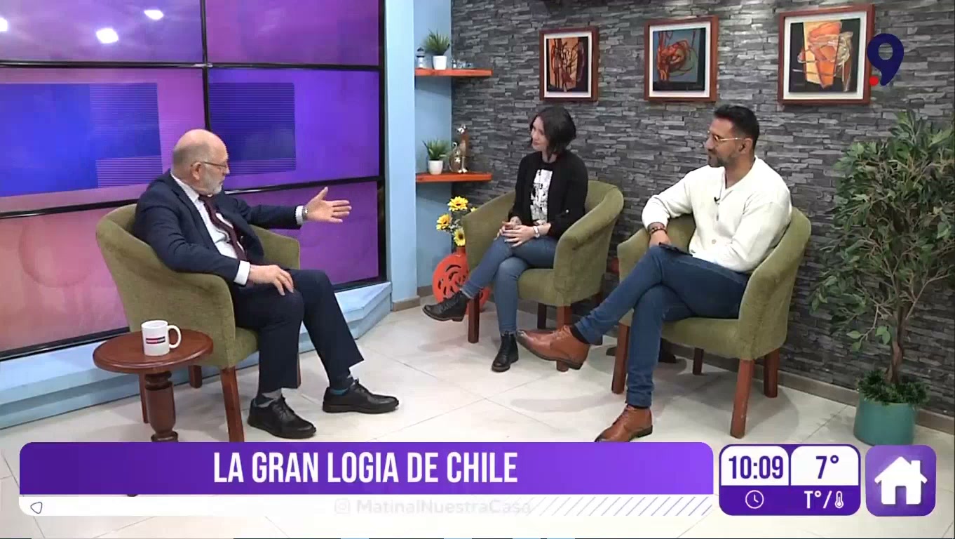 Entrevista del Gran Maestro en Canal 9 de Concepción