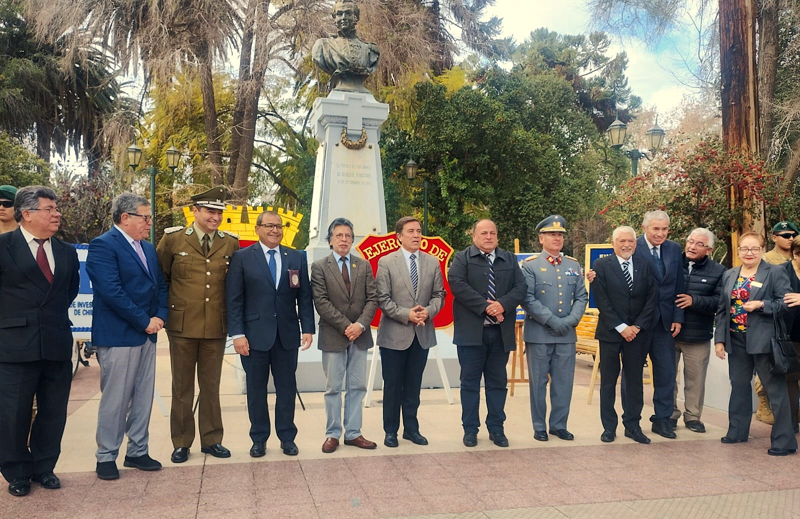 Los Andes conmemora el 247° natalicio de Bernardo O’Higgins