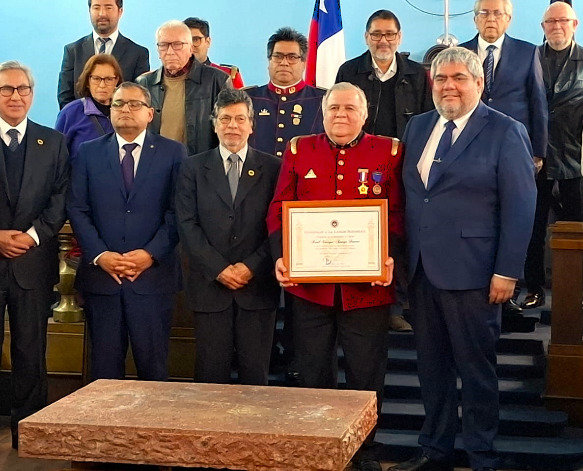 Reconocen a Bomberos con Medalla "Germán Tenderini" en Jurisdicción Aconcagua