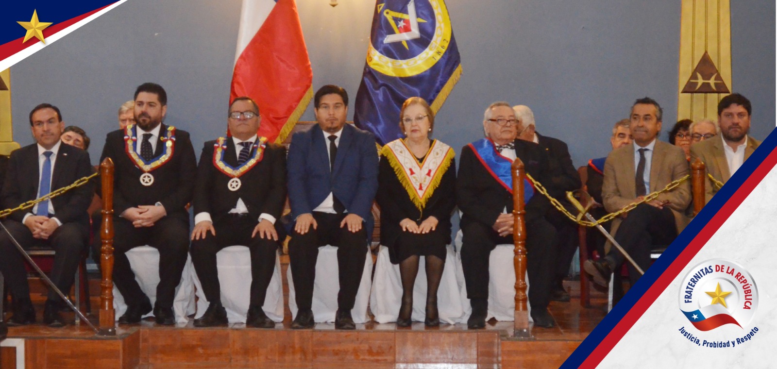Masonería del Maule celebró solemne Fraternitas de la República en Talca