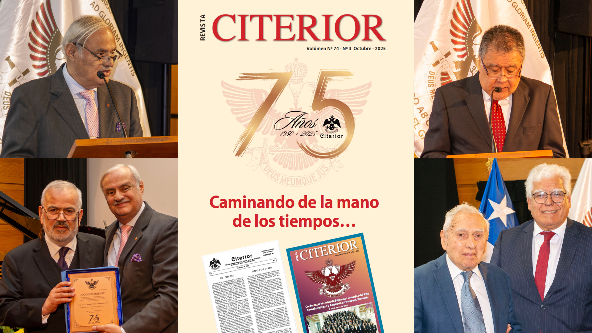 Revista Citerior Camina de la mano de los tiempos