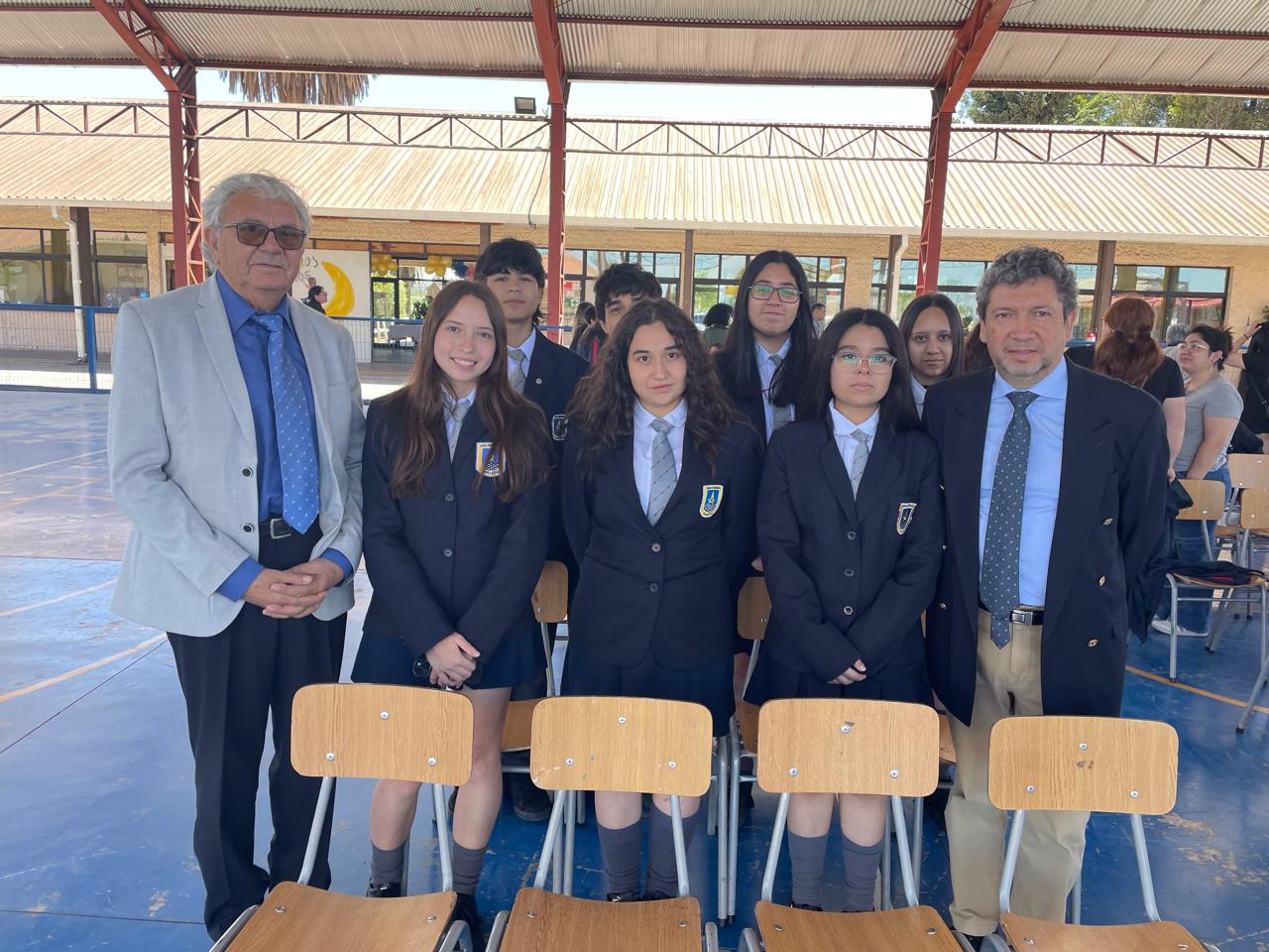 Logia Colchagua N° 28 participa en Aniversario 50° de la Escuela Básica Santa Eugenia de Chimbarongo