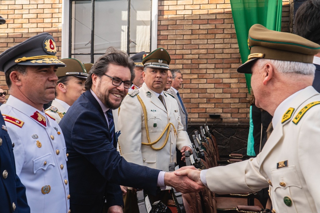 Gran Logia participa en ceremonia de egreso de nuevos oficiales de la Academia de Ciencias Policiales