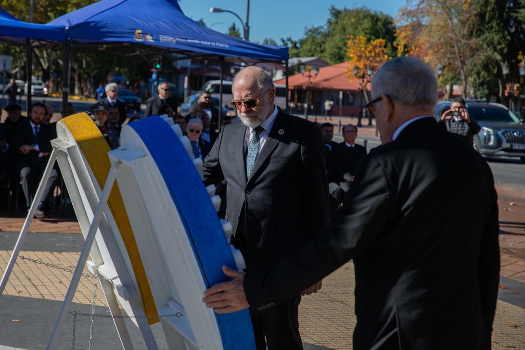 Autoridades masónicas Chileno- Bolivianas realizan homenaje a Bernardo O´Higgins