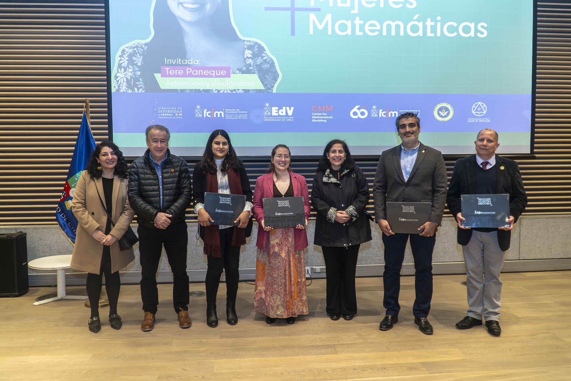 Gran Logia patrocina jornada de “+Mujeres Matemáticas”
