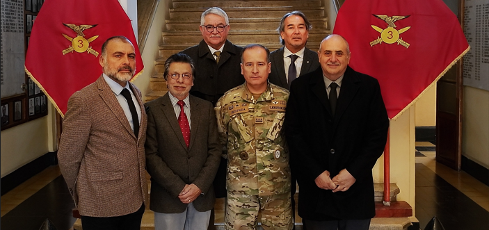 Jurisdicción Aconcagua de la Gran Logia realiza visita al Destacamento de Montaña N 3 Yungay
