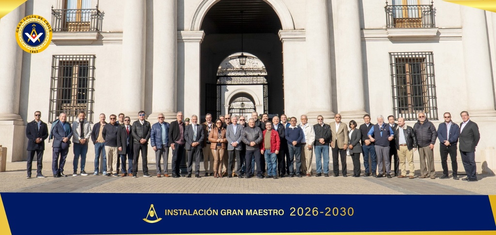 Delegaciones masónicas extranjeras visitan La Moneda