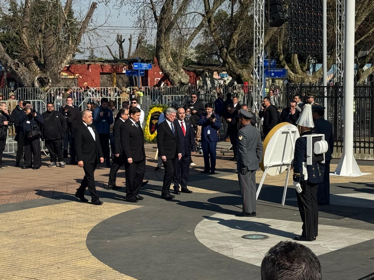 Gran Maestro de la Gran Logia de Chile participó en homenaje a Bernardo O’Higgins en Chillán Viejo