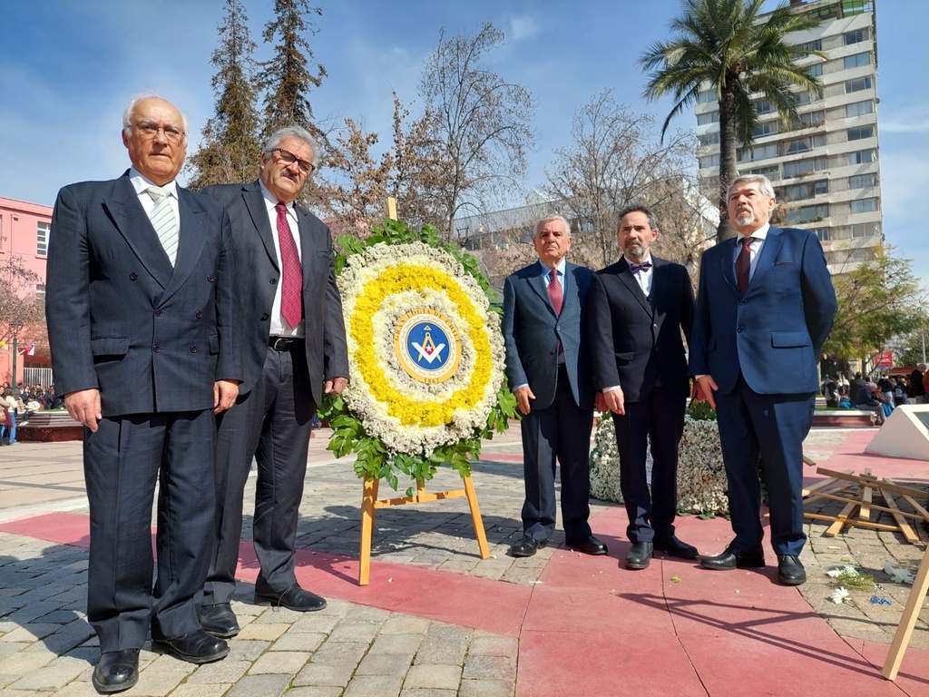 Masonería participó en homenajes a Bernardo O’Higgins en regiones